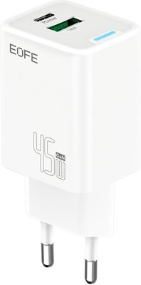 

Зарядное устройство сетевое, 45W GaN / E406