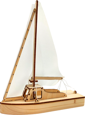 Корабль игрушечный Happycon Яхта с парусами / HK-K003 - 