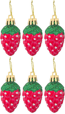 

Набор елочных игрушек, Клубника / 109920