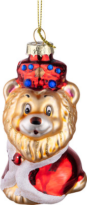 Елочная игрушка Волшебная страна Лев 110189 - 