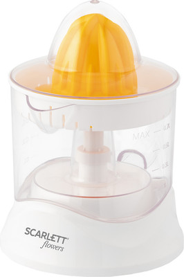 Соковыжималка электрическая Scarlett SC-JE50C11 (Flowers) - 