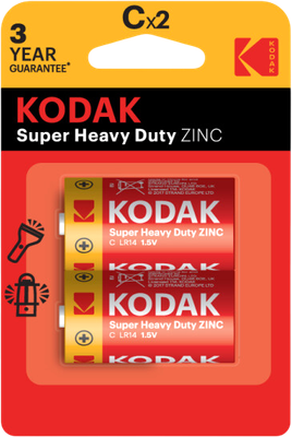 

Комплект батареек, Extra Heavy Duty R14-2BL KCHZ-2