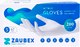 Перчатки одноразовые Zaubex Нитриловые неопудренные / 9122526 (S, 200шт, голубой) - 