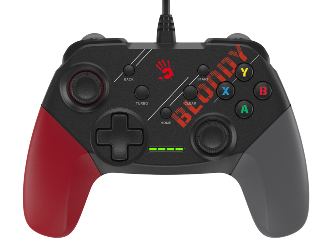 Геймпад Bloody GP30 Sports (черный/красный)