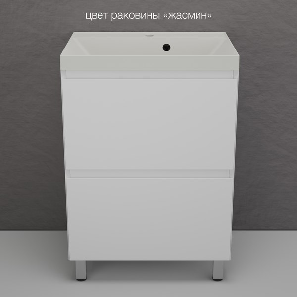 Купить Тумба под умывальник Symbolite Манхэттен 60 Plus 2 ящика в Слуцке