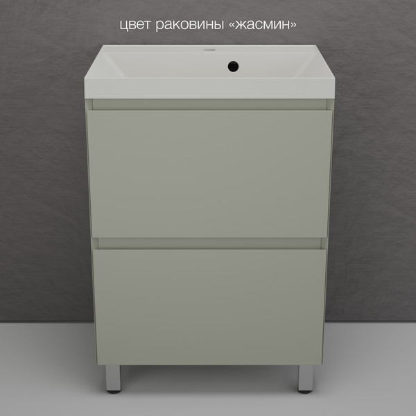 Купить Тумба под умывальник Symbolite Манхэттен 60 Plus 2 ящика в Минске