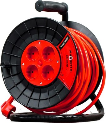 Удлинитель на катушке Magnetta PEC25-3X1.5-A (1.5мм, 25м) - 