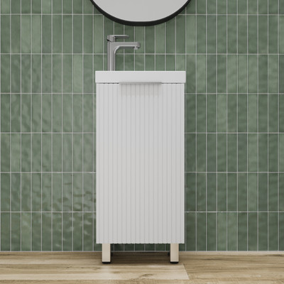 Тумба под умывальник Symbolite Соло Como 40 (белый софт) -