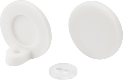 Заглушка для профиля Arlight MOONLIGHT-ROUND-30-CAP-SIDE-S-SET-WH / 051301 - 
