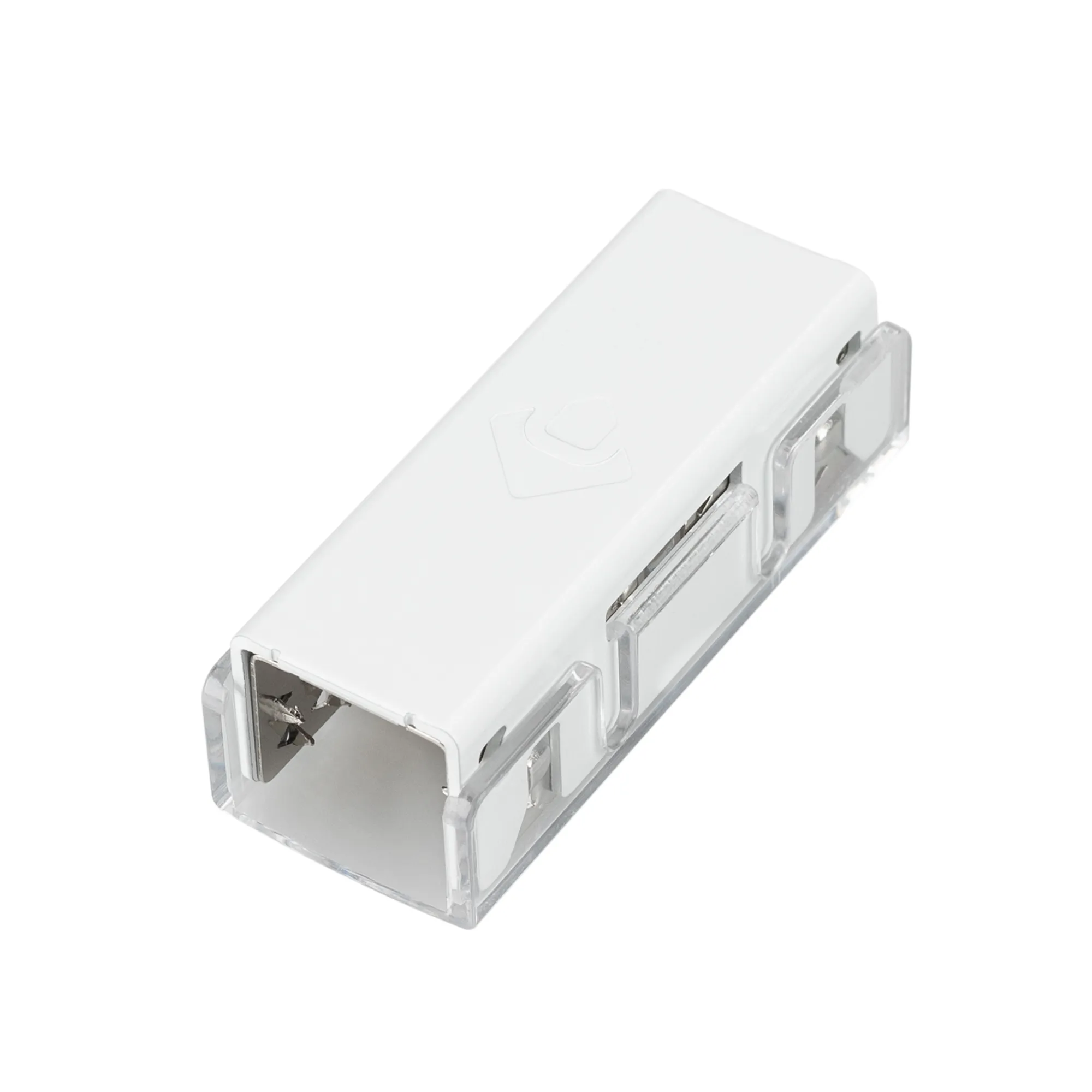 Коннектор для неона Arlight ARL-MOONLIGHT-1213-CON-POWER-MID-WH / 028842 — фото 1