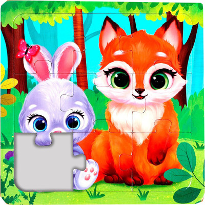 

Развивающая игра, Лесные зверята / 9470906