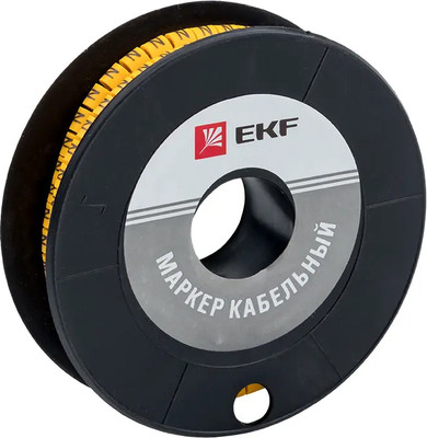 Маркер кабельный EKF PROxima plc-KM-2.5-4 (1000шт) - 