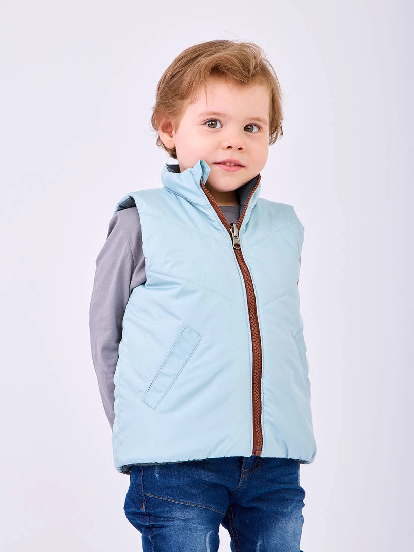 Жилет для малышей Rant Dual Vest / 165/6-98 (Grey/Sage, р.98) — фото 5