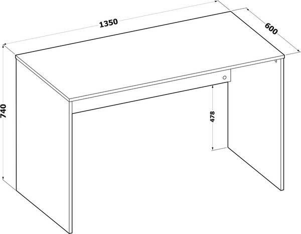 Купить Письменный стол Сокол-Мебель СПМ-352 в Гомеле