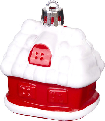 Елочная игрушка Волшебная страна Заснеженная избушка / 108529 - 