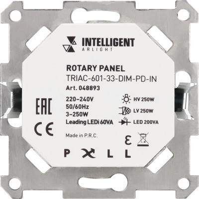 

Выключатель, Intelligent TRIAC-601-33-DIM-PD-IN / 048893