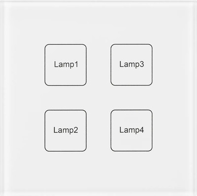 Выключатель Arlight Intelligent DALI-901-11-ADDR-DIM-DT6-IN White / 037192 -