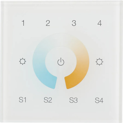 

Выключатель, Intelligent DALI-901-11-4G-4SC-MIX-DT8-IN White / 037198