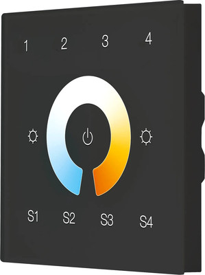 Выключатель Arlight Intelligent DALI-901-11-4G-4SC-MIX-DT8-IN Black / 037197 -