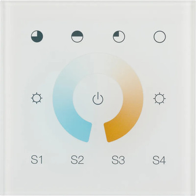 

Выключатель, Intelligent DALI-901-11-1G-4SC-MIX-DT8-IN White / 037196