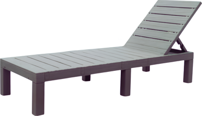 Шезлонг Springhouse Woodline SL02BL (графит) - 