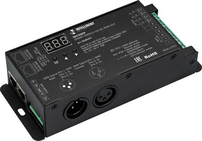 

Декодер для светодиодной ленты, Intelligent SMART-DMX512-104-83-RDM-SUF / 023823(1)
