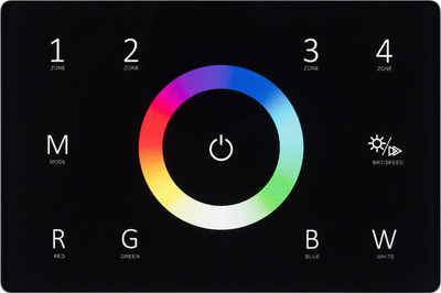 Выключатель Arlight Sens SMART-P85-RGBW Black / 028405 -