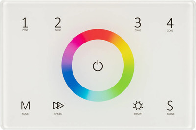 

Выключатель, Sens SMART-P83-RGB White / 028402
