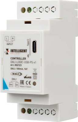 

Контроллер для светодиодной ленты, Intelligent DALI-LOGIC-USB-PS-x1 / 052123