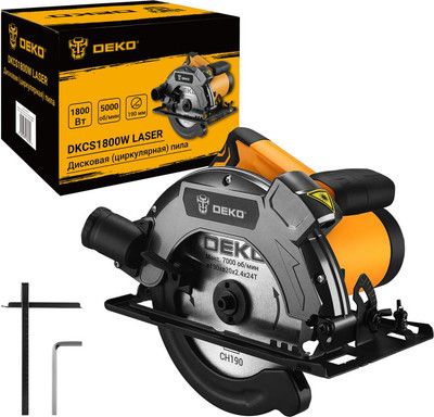 

Дисковая пила, DKCS1800W Laser / 086-1012