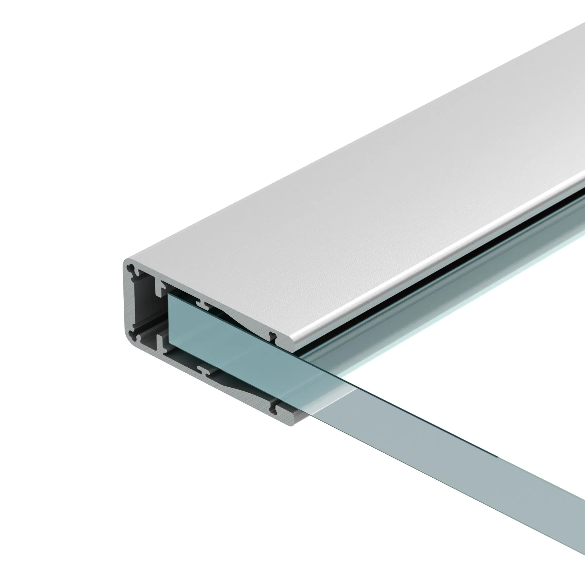 Профиль для светодиодной ленты Arlight ALU-HANDRAIL-2000 FOR GLASS 17.5 / 015477 — фото 2
