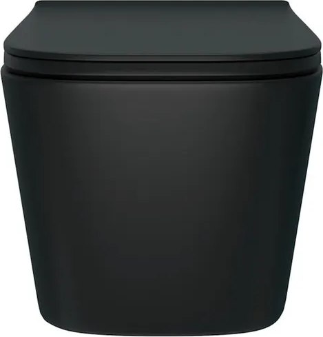 Купить Унитаз подвесной Teymi Helmi Pro Vortex Black / T40311 в Солигорске