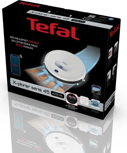 Купить Робот-пылесос Tefal X-plorer Serie 45 RG8277WH в Барановичах