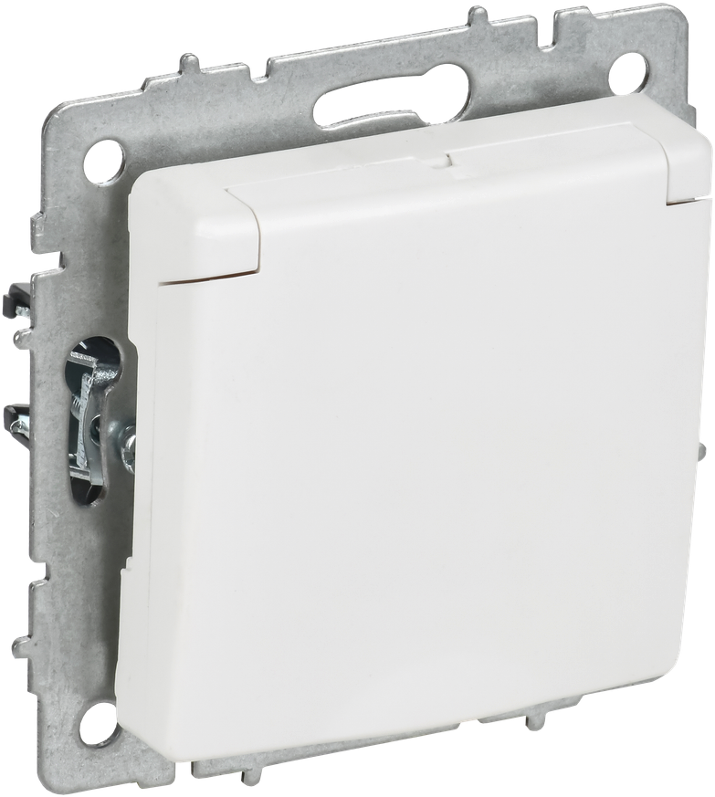 Розетка IEK Brite BR-R16-16-K91 (арктический белый)