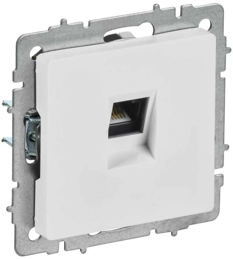 Розетка IEK Brite BR-K10-1-K91 (арктический белый)