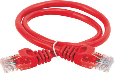 Кабель ITK PC04-C5EU-3M (3м, красный) -