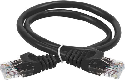 Кабель ITK PC09-C5EUL-2M (2м, черный) -