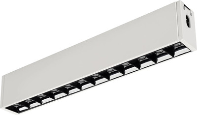 

Потолочный светильник, CLIP-38-LASER-S330-12W Day4000 WH 36deg / 029005