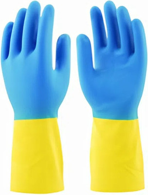Перчатки защитные Эрдеком Латексные / 651035 (L, двойной цвет) -