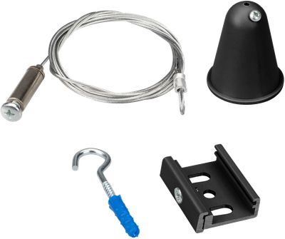 

Крепление для трековой системы, LGD-4TR-HANG-2-L5000-BK D / 031266