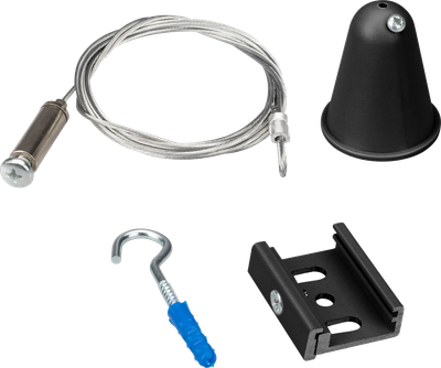 

Крепление для трековой системы, LGD-4TR-HANG-2-L1500-BK D / 031263