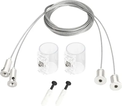 

Набор креплений для гибкого неона, MOONLIGHT-HR-LIFT-SIDE-VR-D25 White / 048372