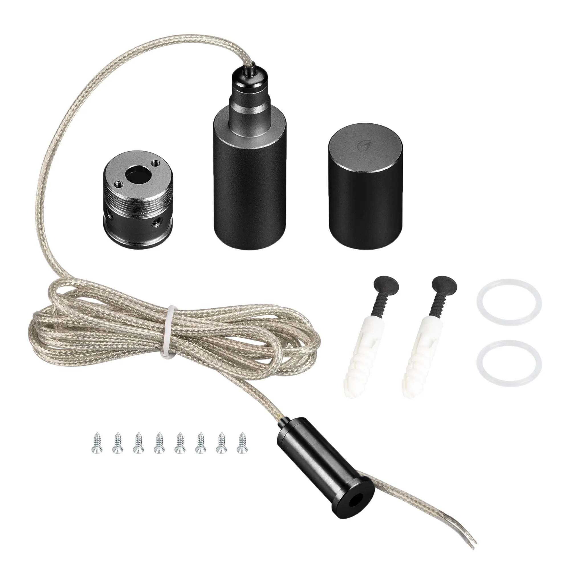 Набор креплений для гибкого неона Arlight MOONLIGHT-VT-LIFT-SIDE-D18 Black / 048383