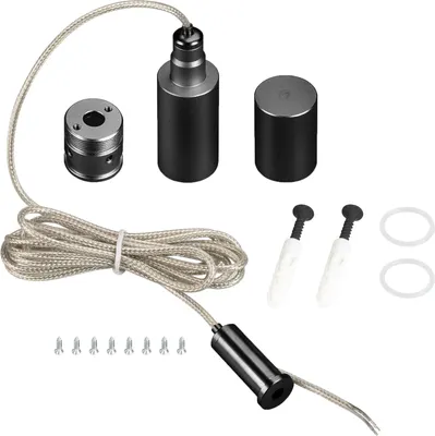 

Набор креплений для гибкого неона, MOONLIGHT-VT-LIFT-SIDE-D18 Black / 048383