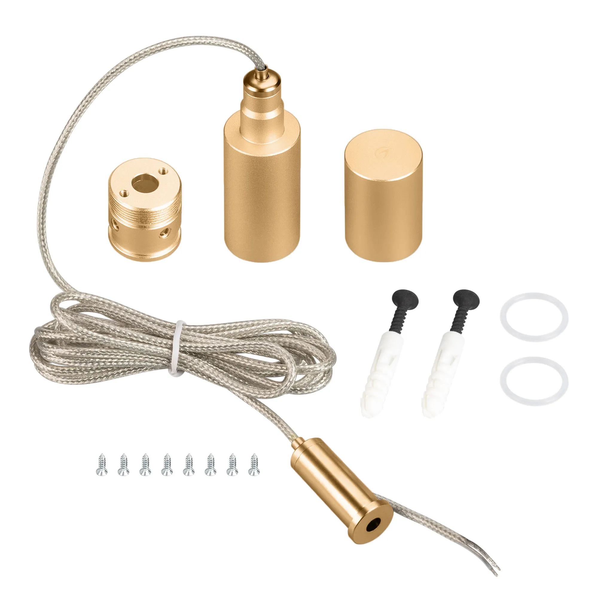 Набор креплений для гибкого неона Arlight MOONLIGHT-VT-LIFT-SIDE-D18 Gold / 048384