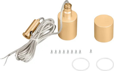 

Набор креплений для гибкого неона, MOONLIGHT-VT-LIFT-SIDE-D25 Gold / 048378