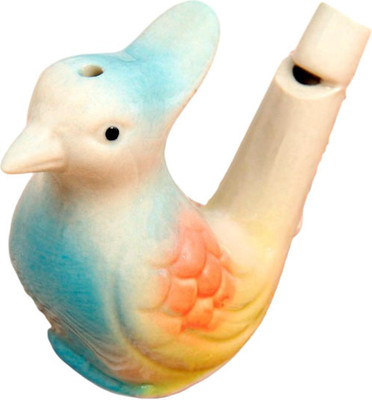 

Свистулька, Керамическая. Птичка с хохолком расписная / 2294781