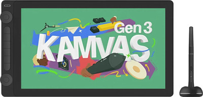 Графический планшет Huion Kamvas 16 Gen 3 (черный) - 