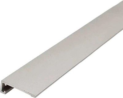 Микроплинтус КТМ-2000 MC18-01E 18мм 2.4м (серебристый) - 