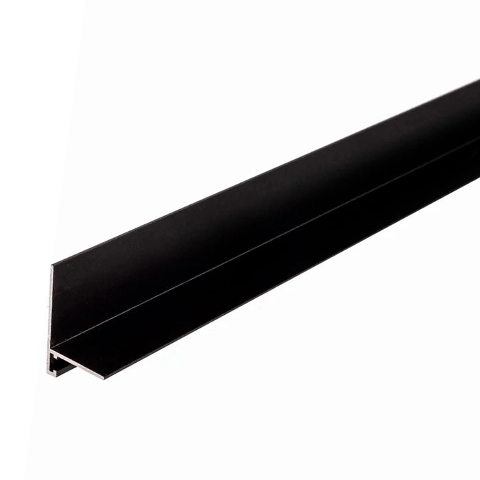 Микроплинтус КТМ-2000 MC16-20-05E 16-20мм 2.4м (черный)